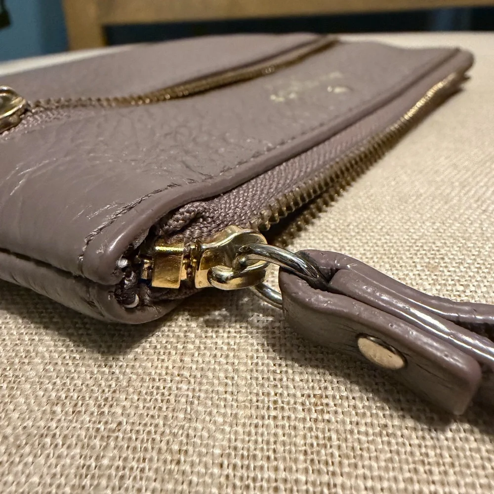 Kate Spade Pebbled Leather Small Card Wristlet